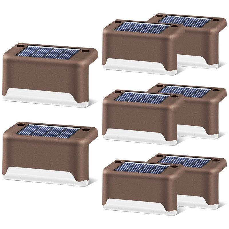 New Upgrade Waterproof LED Solar Fence Lamp Solar Deck Lights Solar Step Light Outdoor For Patio Stairs Garden Pathway Step Yard - ProTrendyz