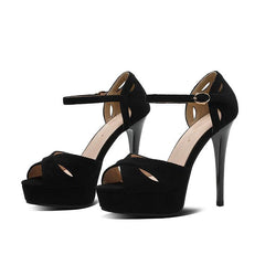 Stiletto High Heels Women's Fish Mouth Platform Sandals - ProTrendyz