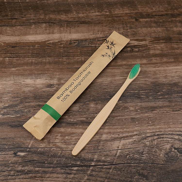 10Pcs Colorful Toothbrush Natural Bamboo Tooth Brush Set Soft Bristle Charcoal Teeth Eco Bamboo Toothbrushes Dental Oral Care - ProTrendyz