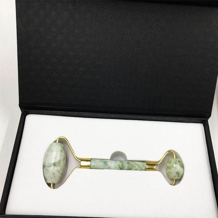 Jade Beauty Device Roller Xiuyu Double-headed Facial Massage Stick Jade Roller - ProTrendyz