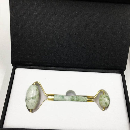 Jade Beauty Device Roller Xiuyu Double-headed Facial Massage Stick Jade Roller - ProTrendyz