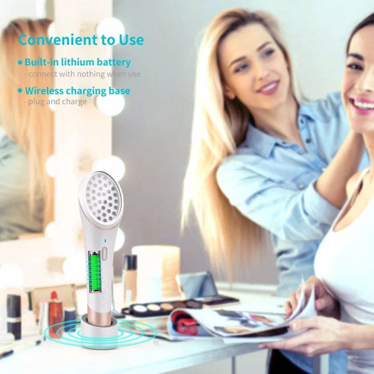 Acne Light Therapy Xpreen Wireless Rechargeable Light Acne Treatment Device Acne Clearing Eraser with Blue Light and Red Light - ProTrendyz