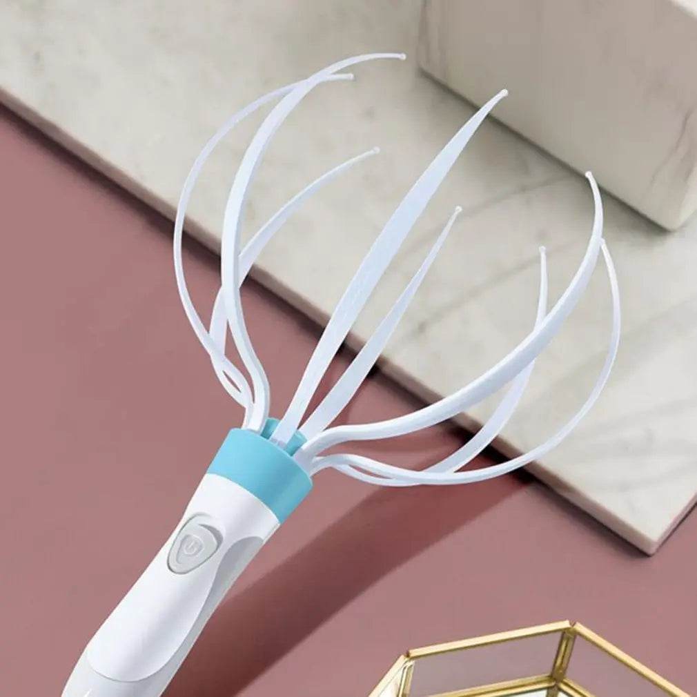 Head Massager Scalp Vibration Massage Eight Claw Electric Household Massager Head Masager Body Care - ProTrendyz
