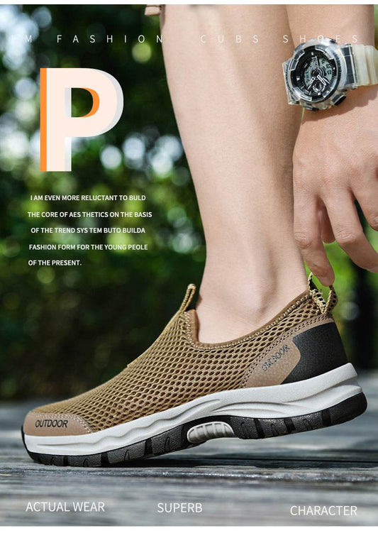 Breathable Hollow Fashion Slip-on Lazy Shoes - ProTrendyz