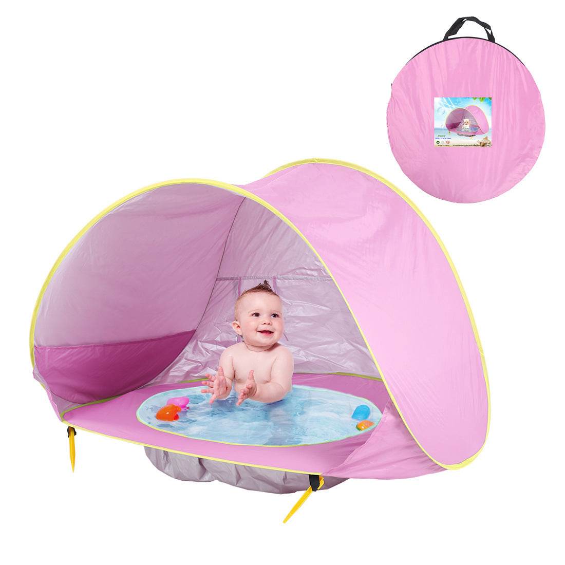 Baby Beach Tent Portable Shade Pool UV Protection Sun Shelter For Infant Outdoor Toys Child Swimming Pool Play House Tent Toys - ProTrendyz