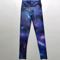 Fitness High Elastic Sports Leggings Training Abstract Ink Pattern High Waist Yoga Leggings - ProTrendyz