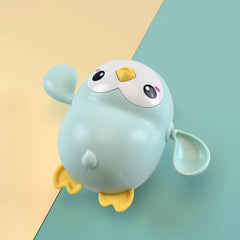 Baby Bath Toy Kawaii Swimming Penguin Bath Pool Toy Cute Wind Up Little Penguin Bath Toys Set Baby Montessori Educational Toys - ProTrendyz