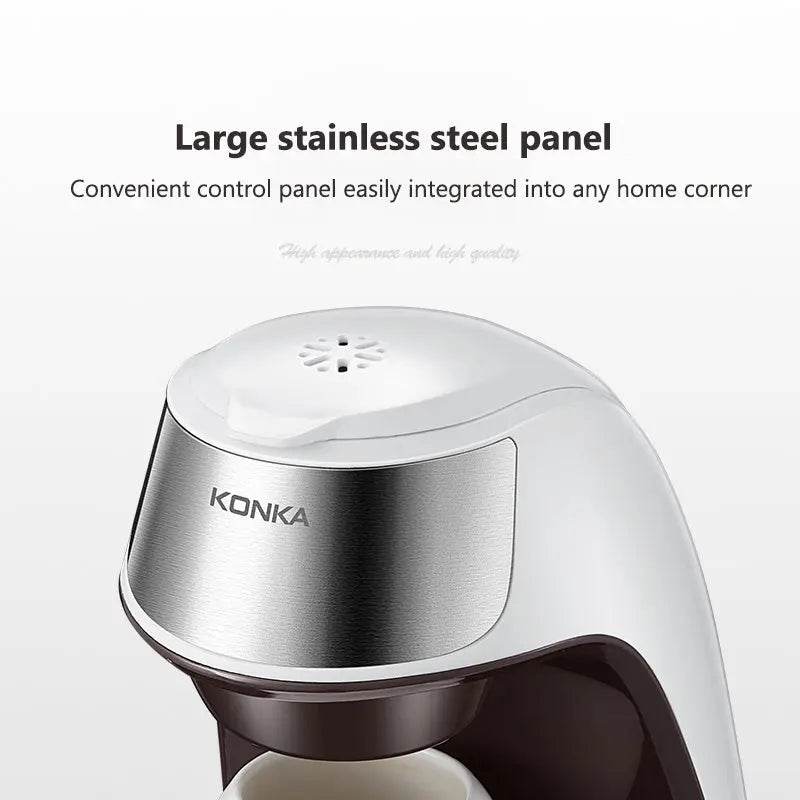 New Coffee Machine Fully Automatic Home Office Mini American Small Portable Coffee Maker - ProTrendyz