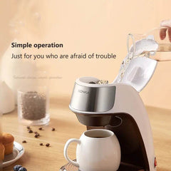New Coffee Machine Fully Automatic Home Office Mini American Small Portable Coffee Maker - ProTrendyz