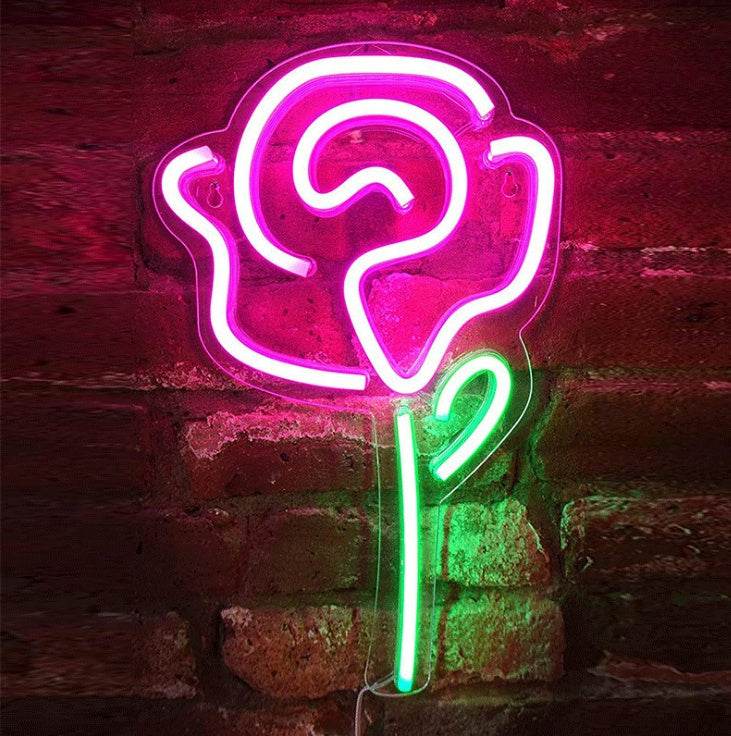 Led Transparent Backboard Neon Light Special-Shaped Wall Hanging Decorative Lights - ProTrendyz
