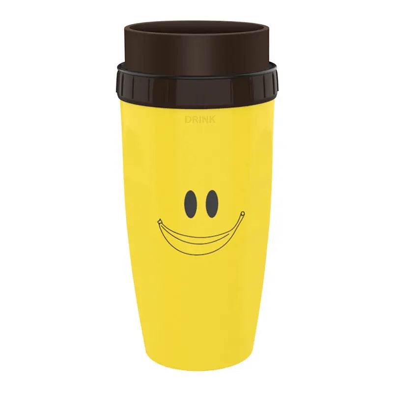 No Cover Twist Cup Travel Portable Cup Double Insulation Tumbler Straw Sippy Water Bottles Portable For Children Adults - ProTrendyz