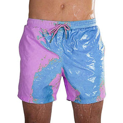 Magical Change Color Beach Shorts Summer Men Swimming Trunks Swimwear Swimsuit Quick Dry bathing shorts Beach Pant - ProTrendyz