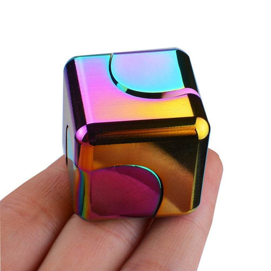 Nieuwe Kleurrijke Spinning Fidget Spinner Stress Relief Speelgoed Metalen Hand Spinner Stille Top Vinger Spinner Mannen Vrouwen - ProTrendyz