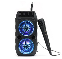 Wireless Bluetooth Speaker Dual Speakers Outdoor Portable Loud Speaker - ProTrendyz