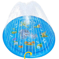 Non-Slip Splash Pad For Kids And Pet Dog Pool Summer Outdoor Water Toys Fun Backyard Fountain Play Mat - ProTrendyz