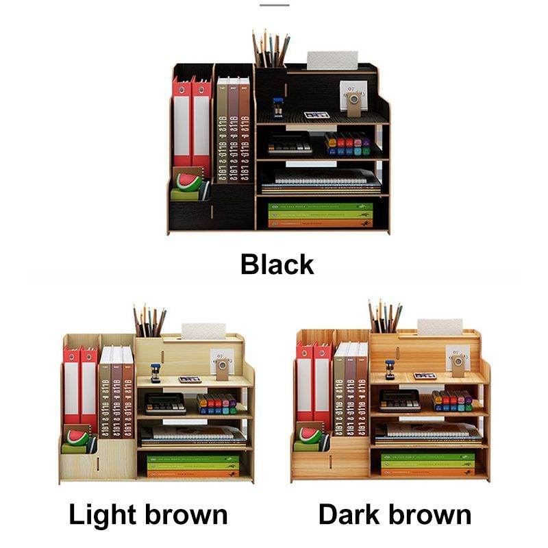 Student Dormitory Bookshelf Stationery Storage Pumping Tissues - ProTrendyz