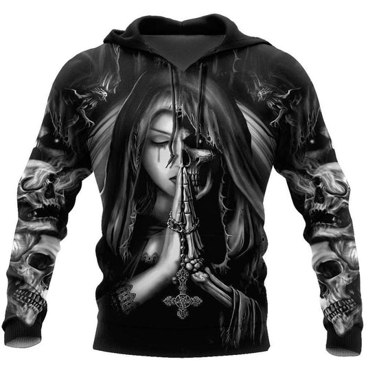 Halloween Skull Anime 3D Sweatshirt - ProTrendyz