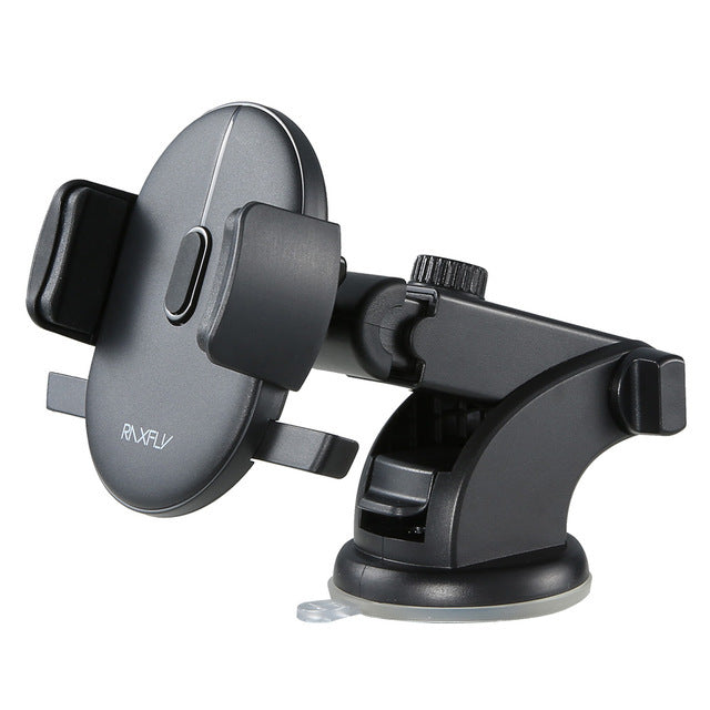 Car Phone Holder Long Rod Telescopic Car Dashboard Suction Cup Type ProTrendyz