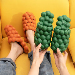 New Summer Fashion Massage Mesh Bubble Bathroom Slides Home Indoor Anti-Skid Shoes - ProTrendyz