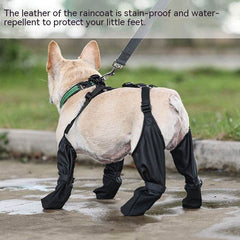 Waterproof Dog Shoes Adjustable Dog Boots Pet Breathbale Shoes For Outdoor Walking Soft French Dog Shoes Pets Paws Protector Pet Products - ProTrendyz