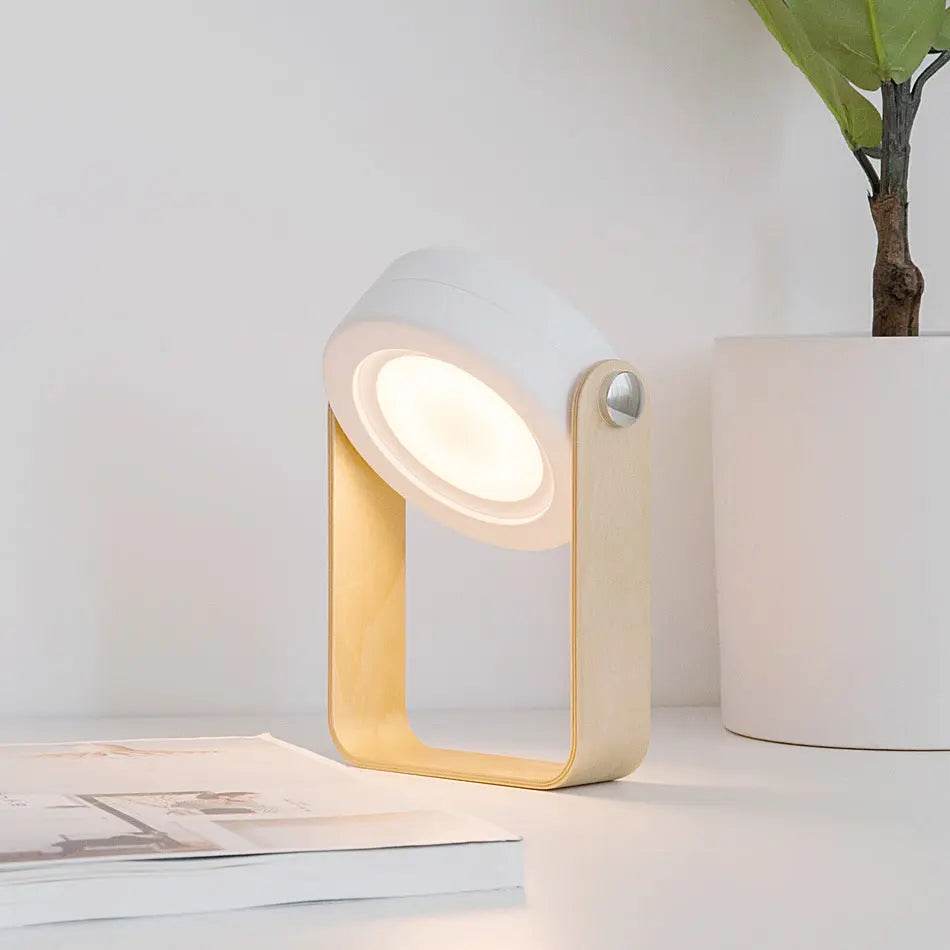 Foldable Touch Dimmable Reading LED Night Light Portable Lantern Lamp USB Rechargeable For Home Decor US - ProTrendyz