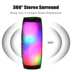 Wireless Bluetooth Speaker 10W Waterproof Column Subwoofer Portable Soundbar Party - ProTrendyz