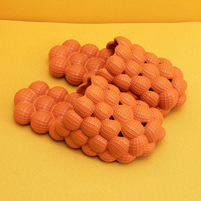New Summer Fashion Massage Mesh Bubble Bathroom Slides Home Indoor Anti-Skid Shoes - ProTrendyz