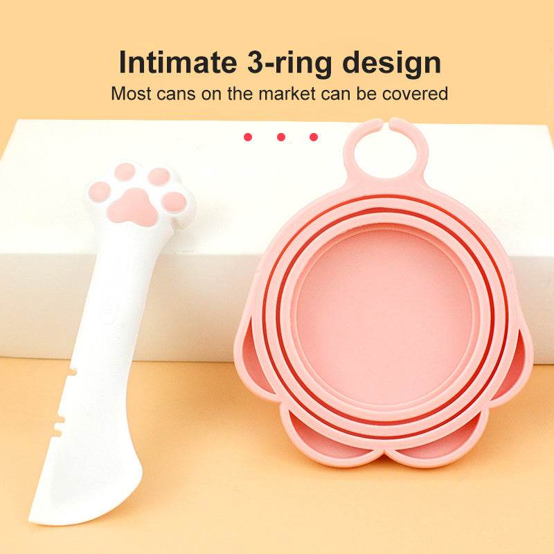 Multifunction Pet Canned Spoon Jar Opener Puppy Feeding Mixing Wet Dry Scoop Cat Dog Accessories Feeder Shovel Pets Tableware Multifunction Pet Canned Spoon Jar Opener Puppy - ProTrendyz