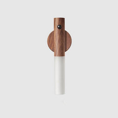 Auto LED USB Magnetic Wood Wireless Night Light Corridors Porch Lights PIR Motion Sensor Wall Light Cabinet Lamp - ProTrendyz