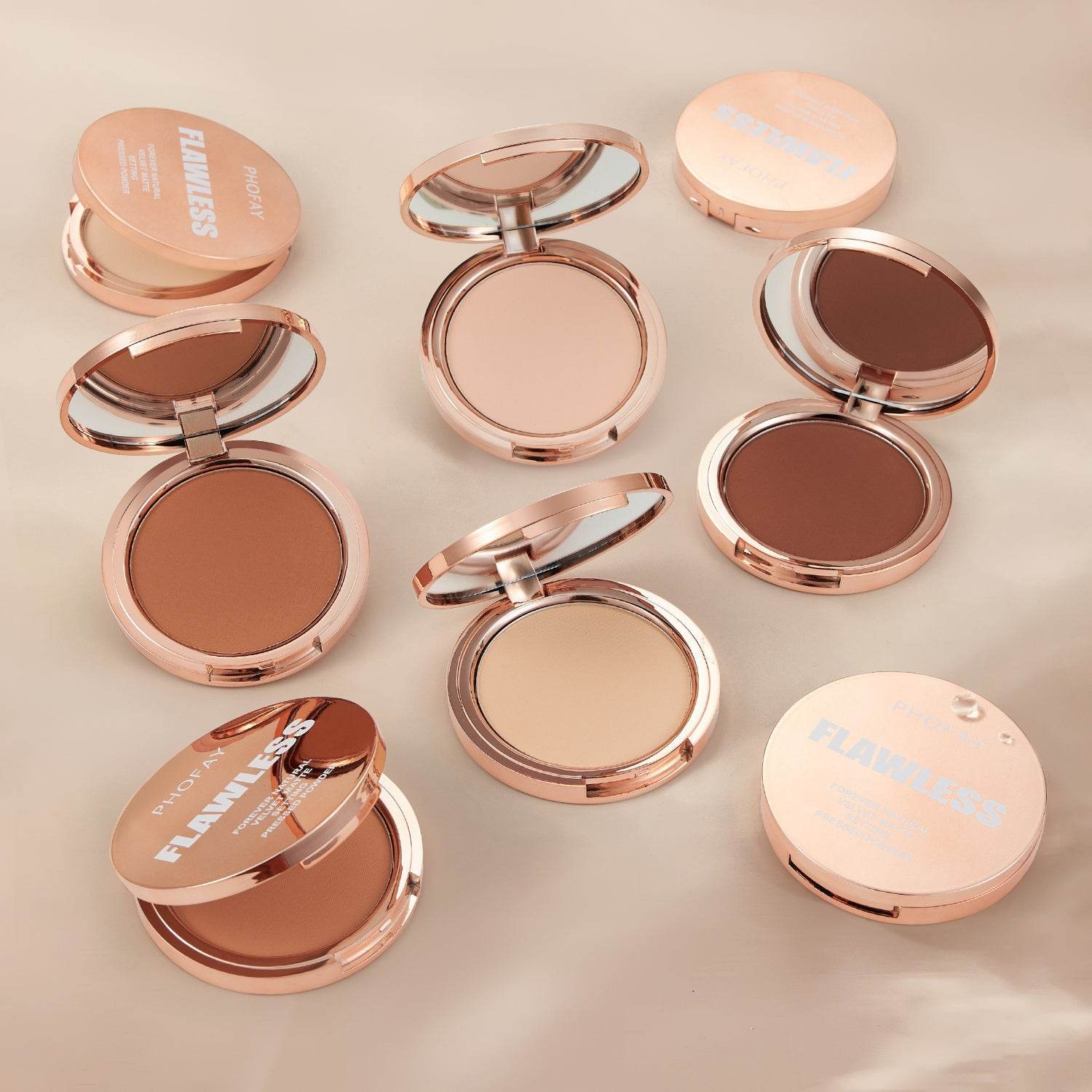 PHOFAY Matte Setting Pressed Powder - ProTrendyz