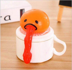 Puking Ball Brother Egg Yolk Pinch Vomit Spoof And Play Tricky Toys - ProTrendyz