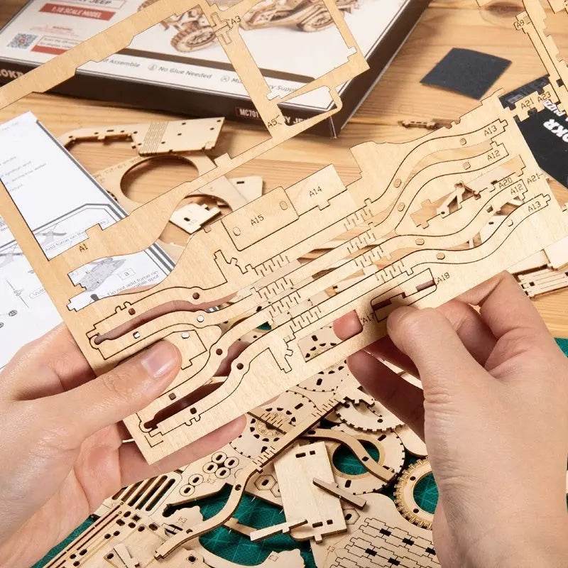 3D Wooden Puzzle Model Toys MC701 - ProTrendyz