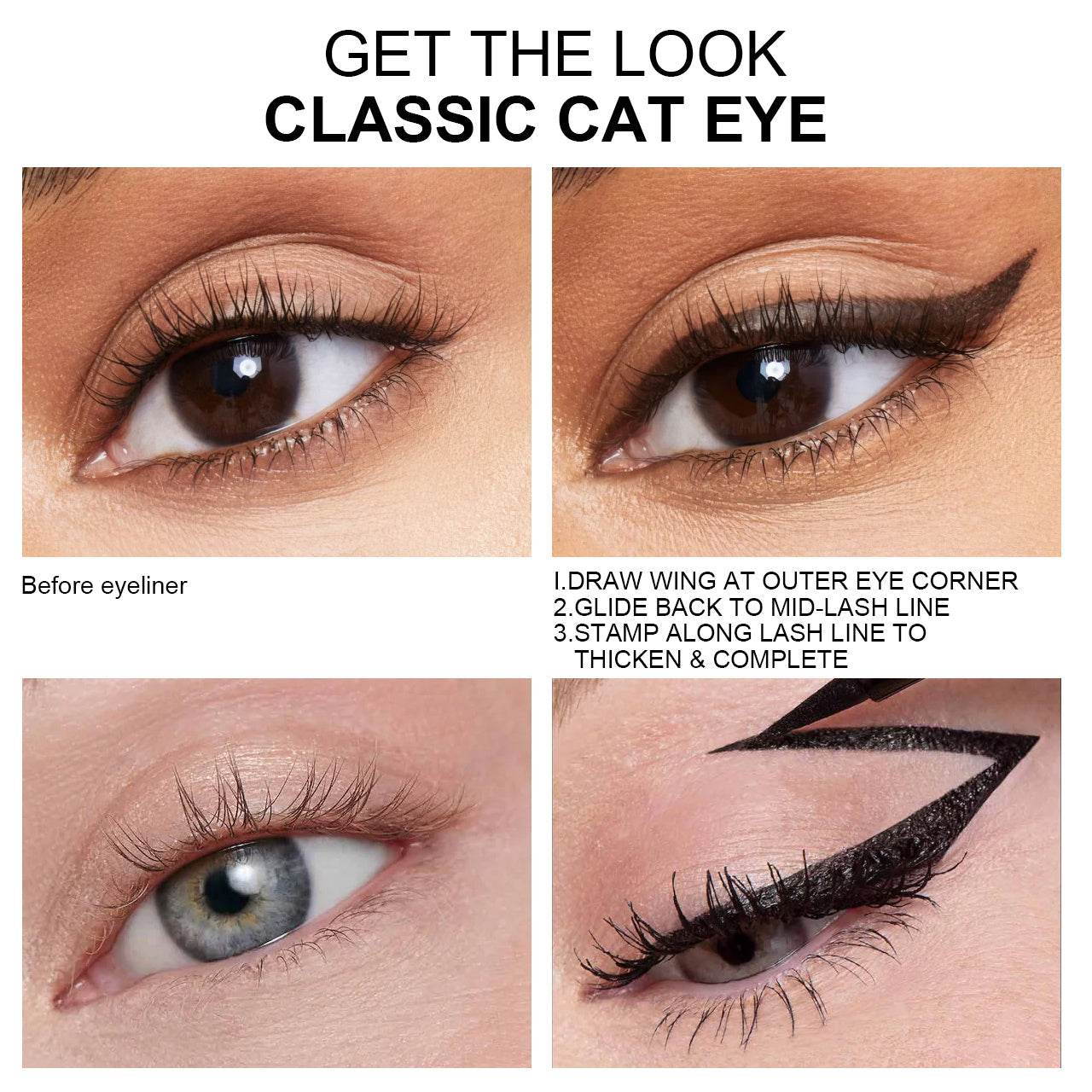 PHOFAY Double Head Seal Liquid Eyeliner - ProTrendyz