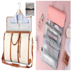 Large Capacity Travel Duffle Bag Carry On Women's Handbag Folding Suit Bag Waterproof Clothes Totes US - ProTrendyz