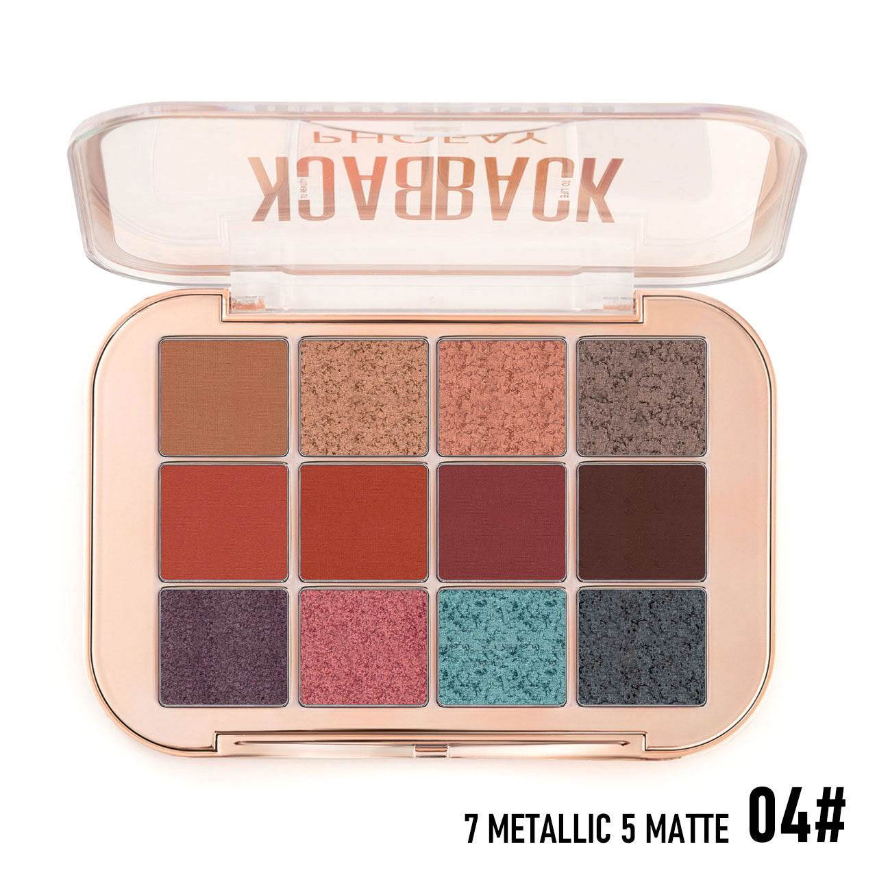 PHOFAY 12 Color Eyeshadow Palette - ProTrendyz