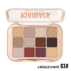 PHOFAY 12 Color Eyeshadow Palette - ProTrendyz