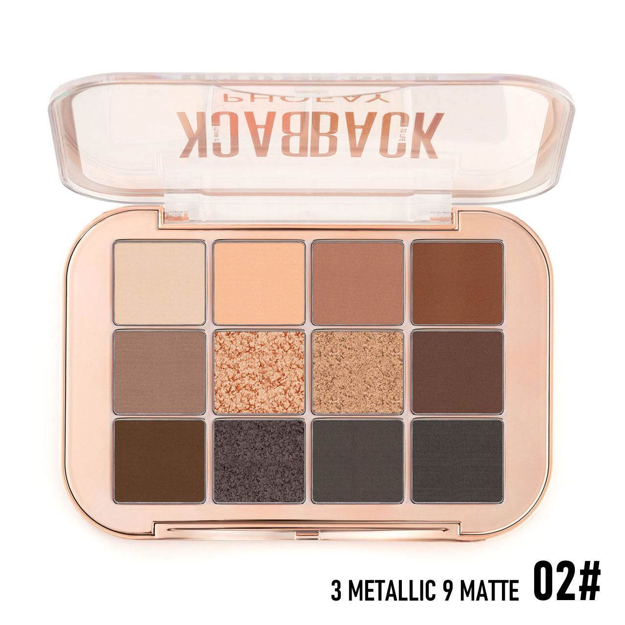 PHOFAY 12 Color Eyeshadow Palette - ProTrendyz