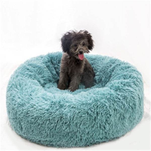 Round Long Hairy Autumn And Winter Nest Pad Cat Mattress - ProTrendyz
