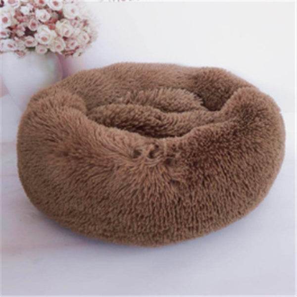 Round Long Hairy Autumn And Winter Nest Pad Cat Mattress - ProTrendyz