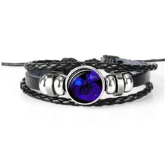 Zodiac Constellation Bracelet Braided Design Bracelet For Men Women Kids - ProTrendyz