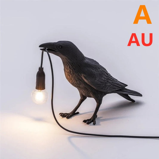 Creative Auspicious Bird Resin Wall Lamp Decoration ProTrendyz