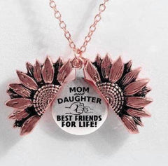Sunflower Double-layer Lettering Necklace - ProTrendyz