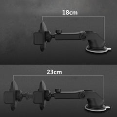 Car Phone Holder Long Rod Telescopic Car Dashboard Suction Cup Type ProTrendyz