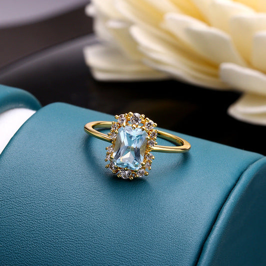 Inlaid with Zircon Jewelry Ladies Fashion Party Jewelry Girlfriend Surprise Gift ProTrendyz