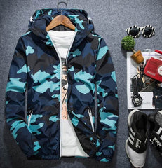 Covrlge Men Jacket Fashion Spring Men Brand Camouflage Jackets Casual Mens Coat Men's Hooded Luminous Zipper Coats MWJ011 - ProTrendyz