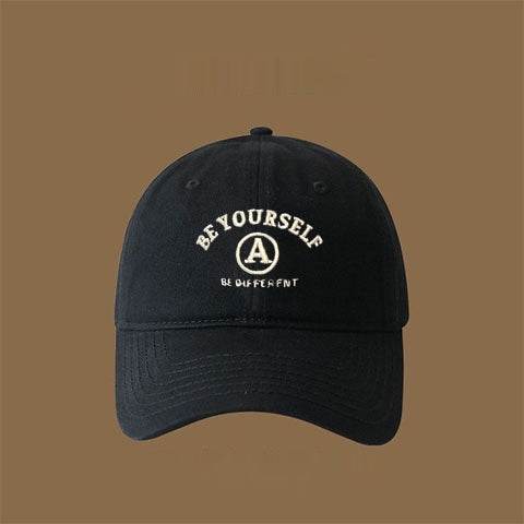 Baseball Cap Female Embroidered Couple Face - ProTrendyz