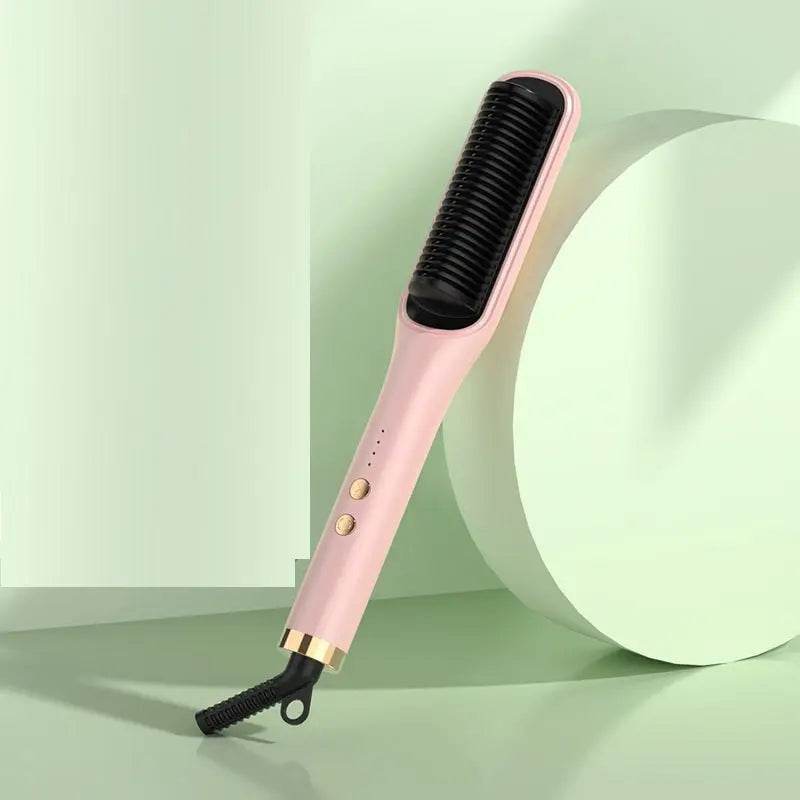 Anion Hair Care Electric Hair Curlers Hair Comb Straightener - ProTrendyz