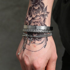 Party Mens Bangle Men For Bracelets Jewelry Male - ProTrendyz