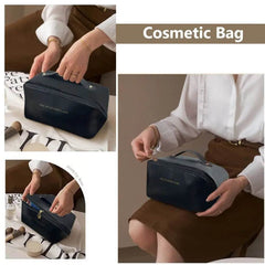 Travel Cosmetic Bag Large Capacity Multifunction Travel Cosmetic Bag Women Toiletries Organizer Female Storage Make Up Case Tool US - ProTrendyz