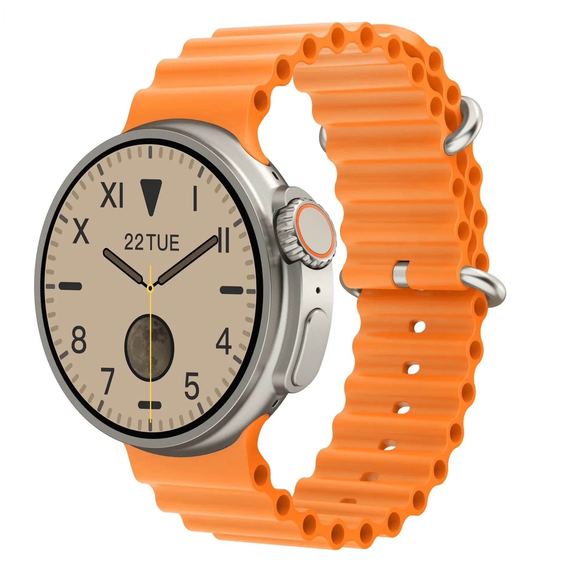 New K9 Smart Watch 1.39 Round Screen Encoder True Screw Clip Wireless Charging NFC Offline And Payment Function - ProTrendyz